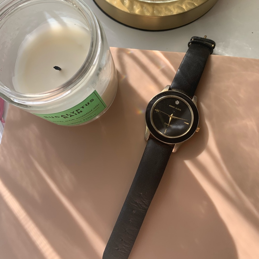 Anne Klein Diamond Watch